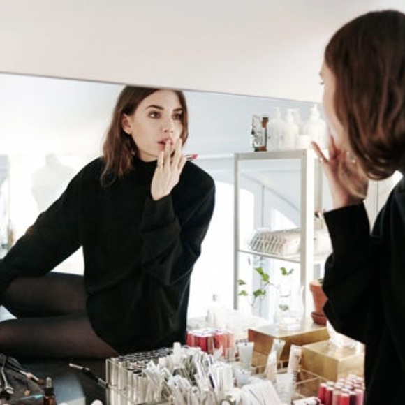 & Other Stores Lykke Li 100% Cashmere Oversized Camel Sweater M - Picture 7 of 7